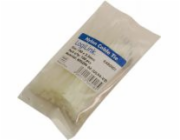 LogiLink organizér Clamp band White 100 kusů (KAB0001)