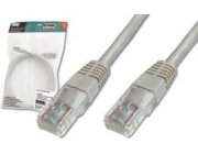 Digitus Patch cord cat.5e UTP šedý 15m DK-1512-150