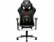 DiabloX-PLAYER 2.0. normální herní židle bílá a černá