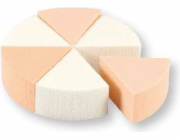Houbička na make-up Top Choice (35821) 6 ks