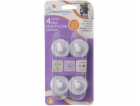 Dreambaby Small polyf. bezpečnostní přísavky 4ks (DRE000050)