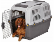 MPS Transporter Skudo 7:73x76x105 cm, tmavě šedá/písková (TX-39745)