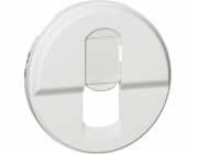 Plaketa telekomunikační zásuvky Legrand Celiane bílá - 068251