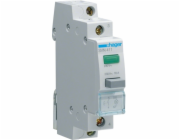 Hager Tlačítkový spínač se zeleným světlem 16A 1Z 230V AC SVN411