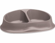 Zolux SMART miska pro psy hnědá 2x250ml