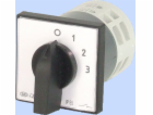 Elektromet Vačkový spínač 0-1-2-3 3P 12A IP65 s deskou Ar...