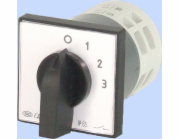 Elektromet Vačkový spínač 0-1-2-3 3P 12A IP65 s deskou Arc E12-62 (921262)