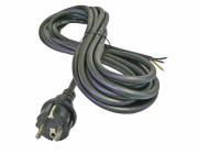 Kabel flexo guma 3x1,5mm, černá, 3m S03230