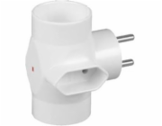 Plugin plug-in Timex 2x2P +1xeuro White R-20