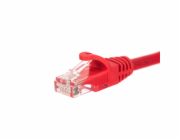 NETRACK BZPAT1UR patch cable RJ45 snagless boot Cat 5e UTP 1m red