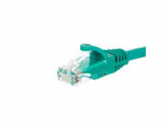 NETRACK BZPAT16G patch cable RJ45 snagless boot Cat 6 UTP 1m green