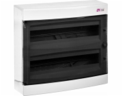 ECT 2X18PT-S PLASTIC SWITCHGEAR NT 36M 2X 18M N+PE IP40 361X396X68 SMOKE DOOR WHITE DIDO