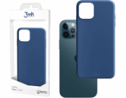3mk ochranný kryt Matt Case pro Apple iPhone 12, 12 Pro, Blueberry
