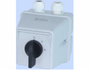 Elektromet vačkový spínač hvězda-trojúhelník 3P 63A IP44 LK 63-23 v pouzdře (926323)