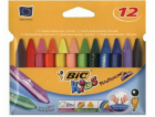 Voskové pastelky BIC 8297732, 12 barev