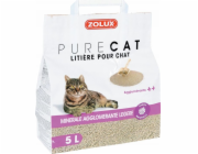 Zolux Podestýlka PURECAT mineral light clumping 5l