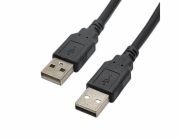 Akyga kabel USB A-A 1.8m/černá