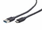 Gembird kábel USB 3.0 (AM) na USB 3.1 (CM), 3 m, čierny