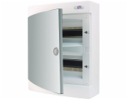 ECT 2X18PO-S PLASTIC SWITCHGEAR NT 36M 2X 18M N+PE IP40 361X396X68 SOLID DOOR WHITE DIDO