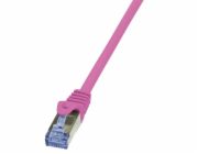 LOGILINK CQ3049S LOGILINK -Patch kabel Cat.6A 10G S/FTP PIMF PrimeLine růžový 1,5m
