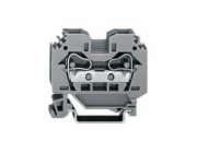 Wago 2-žilový přes svorkovnici 10mm2 šedá - 284-101