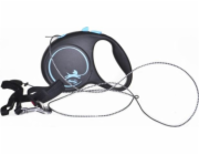 Flexi FLEXI Natahovací vodítko Black Design S páska 5 m, černá