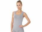 Brubeck TA10170 Dámské tričko COMFORT WOOL šedá M