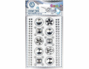 Astra DEKORATIVNÍ NÁLEPKY LEDOVÝ PALACE STŘÍBRNÉ