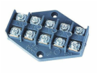 Simet ZPT x 2,5mm2 odbočná deska, 5 drah, černá