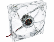 Akyga ventilátor 120mm MOLEX 4 LED/bílá 