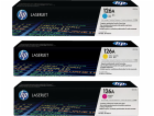 Tonerová kazeta HP CF341A č. 126A (azurová, purpurová, žl...
