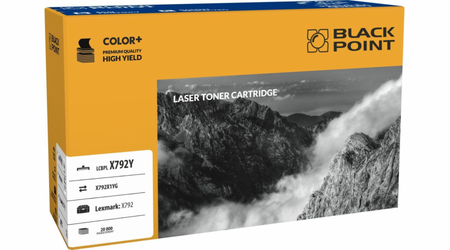 Toner Black Point LCBPLX792Y Žlutý (X792X1YG)