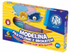 Astra Astra modelovací hmota 6 barev pastelová se třpytka...