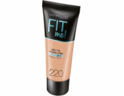Maybelline Fit Me Liquid Foundation Matting Facial Foundation 220 Natural Beige 30 ml