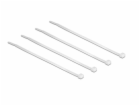 Delock - Kabelová stahovací páska - 20 cm - průhledná (ba...