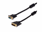 Akyga kabel DVI audio-video 1.8m/PVC/24+5/VGA