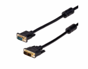 Akyga kabel DVI audio-video 1.8m/PVC/24+5/VGA