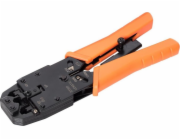 NETRACK 100-04 modular crimping tool RJ45 8p+6p+4p pressure control