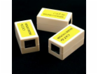 NETRACK 106-51 cord coupler RJ45-RJ45 cat. 5e UTP