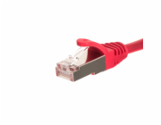 NETRACK BZPAT2FR patch cable RJ45 snagless boot Cat 5e FTP 2m red