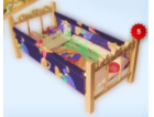 Malimas Cot Fabric (postel Malimas)