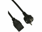 Akyga napájecí kabel/1.8m/cerná