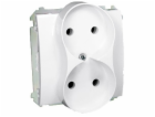 Kontaktovat - Simon Double Nest Basic B/U 16A IP20 WHITE ...