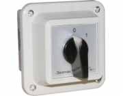 Spamel Cam switch 0-1 3P 16A v pouzdře - LK16R-2.8211OB1