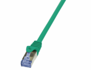 LOGILINK CQ3025S LOGILINK - Patch Cable Cat.6A 10G S/FTP PIMF PrimeLine zelený 0,50m