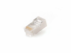 GEMBIRD PLUG5SP/10 Shielded modular plug 30u gold plated ...
