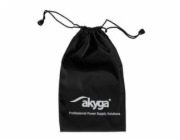 Akyga ochranná taška pro napájecí adaptér notebooku/cerná