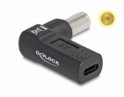 Delock Adaptér na kabel na nabíjení laptopu, ze zásuvky USB Type-C na zástrčku IBM 7,9 x 5,5 mm, úhlový 90°