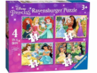 Ravensburger Puzzle 4v1 Disney Princezny 2