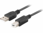 Lanberg CA-USBA-15CU-0030-BK USB-A (M) na USB-B (M), 3m, ...